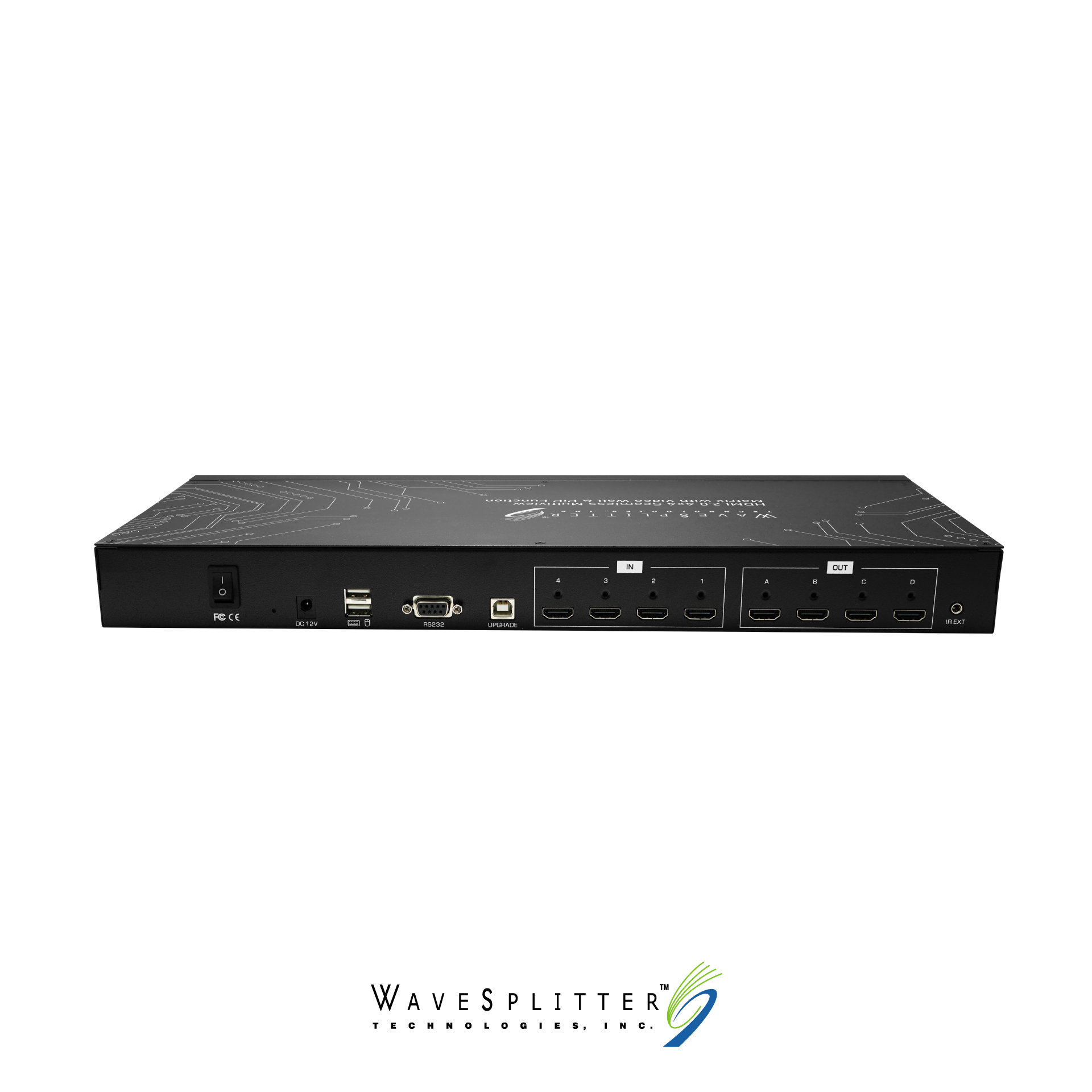 Pip Function Monitor HDMI 2.0 4x4 Seamless Multiview Matrix with Video Wall & PiP Function ...